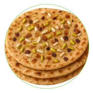 Sheermal (Dryfruit Roti)